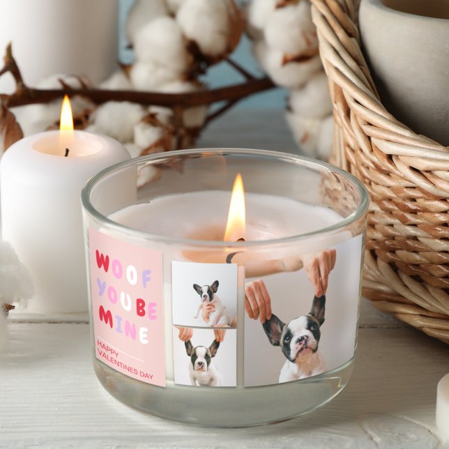  Three Collage Photo | Dog Valentines Gift  Sticker (Creator Uploaded)