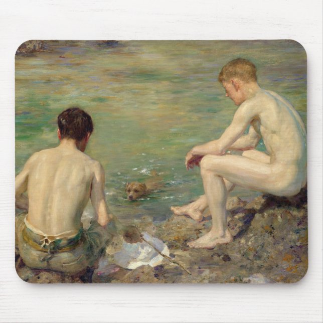 Three Companions Mouse Pad (Front)