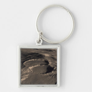 Three craters in the eastern Hellas region of M Keychain