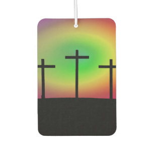 Three crosses glow air freshener