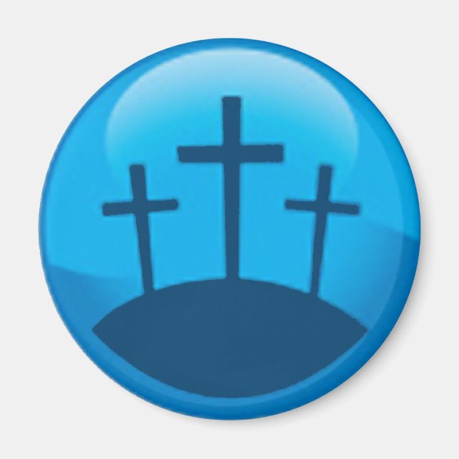 three crosses magnet (Front)