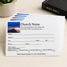 Three Crosses Sunset Church Tithe Offering