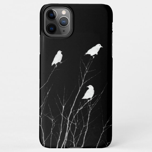 Three Crow Toppers iPhone Case (Back)