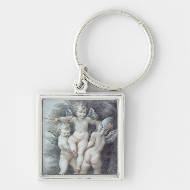 Three Cupids Keychain (Front)