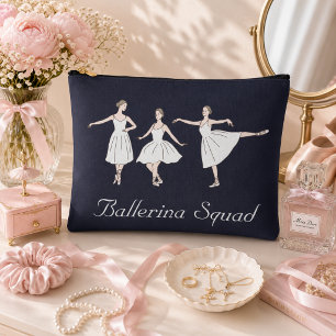 Three Cute Ballerinas Accessory Pouch
