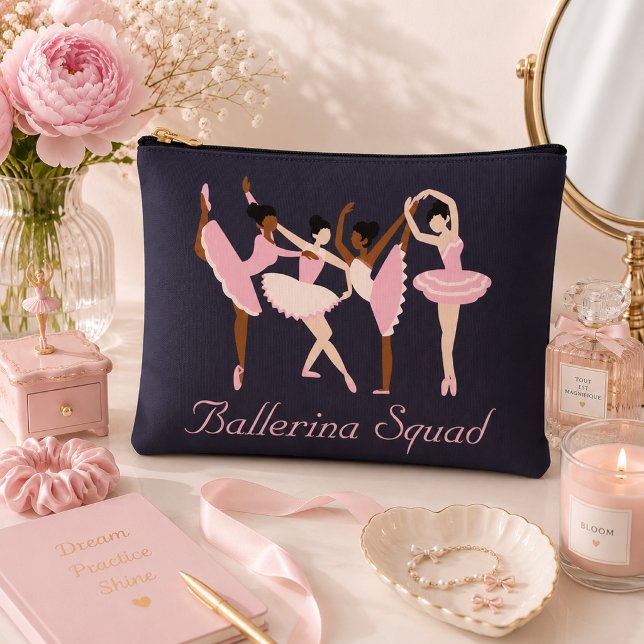 Three Cute Ballerinas  Accessory Pouch (Creator Uploaded)