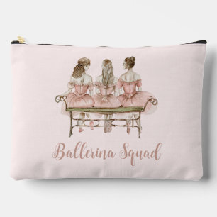Three Cute Ballerinas  Accessory Pouch