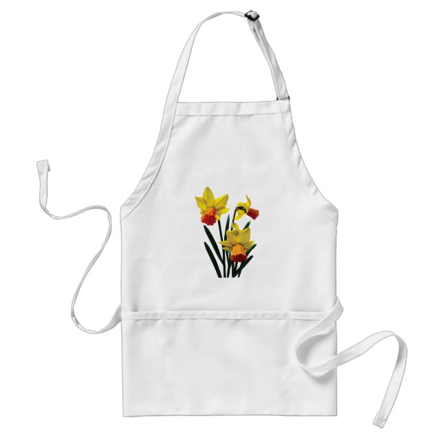 Three Daffodils Aprons (Front)