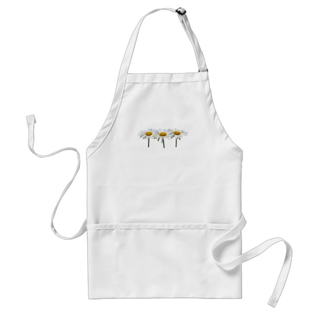 Three Daisies In a Row Standard Apron (Front)