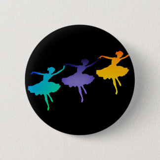 Three Dancers 2 Inch Round Button