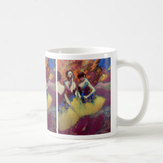 Three Dancers in Yellow Skirts by Degas Coffee Mug