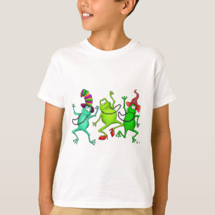 Three Dancing Frogs T-Shirt