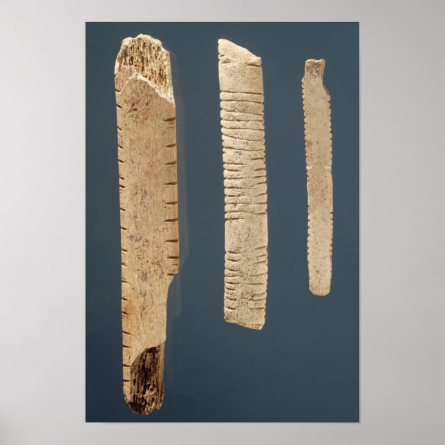 Three decorated bones poster (Front)