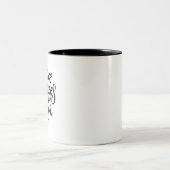 Three Degrees Hotter Two-Tone Coffee Mug (Center)