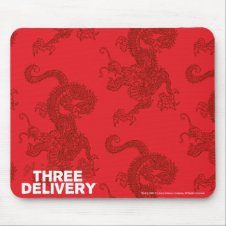 Three Delivery Dragon Mousepad
