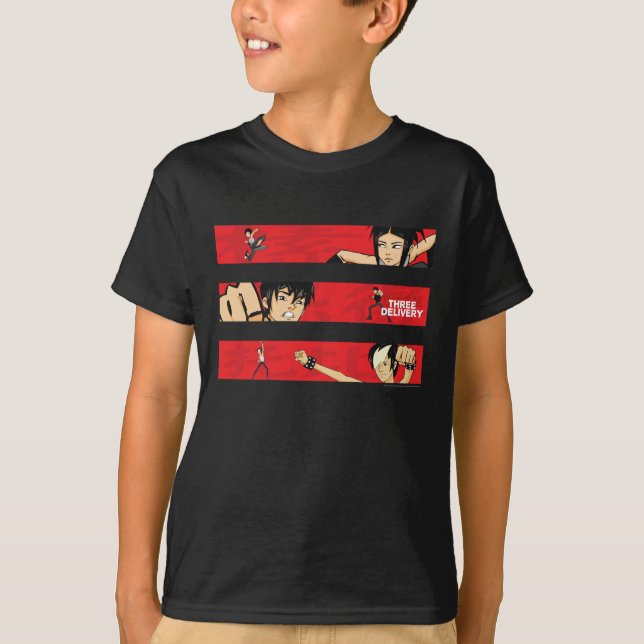Three Delivery™ Group T-shirt (Front)