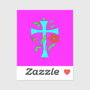 Three designs one card bright busy colours