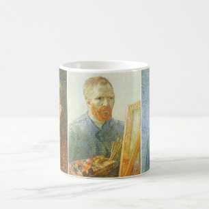 Three different Self Portraits by Vincent van Gogh Coffee Mug