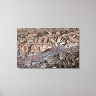 Three-dimensional view of the landscape canvas print