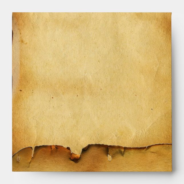 THREE DOGGIES WITH ROSES, Parchment Envelope (Front)