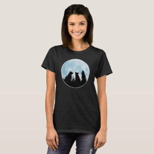 Three Dogs at Night T-Shirt