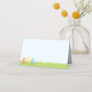 Three Easter Eggs   Place Card