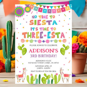 Three Esta Birthday Invitation
