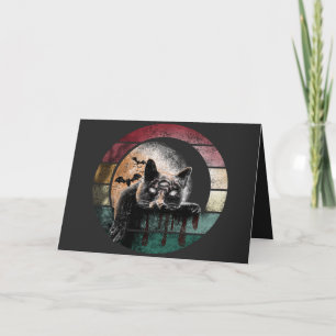 Three Eyed Cat  Card