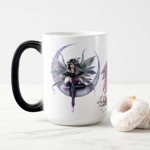 Three Fairies Fantasy Art by Molly Harrison Magic Mug