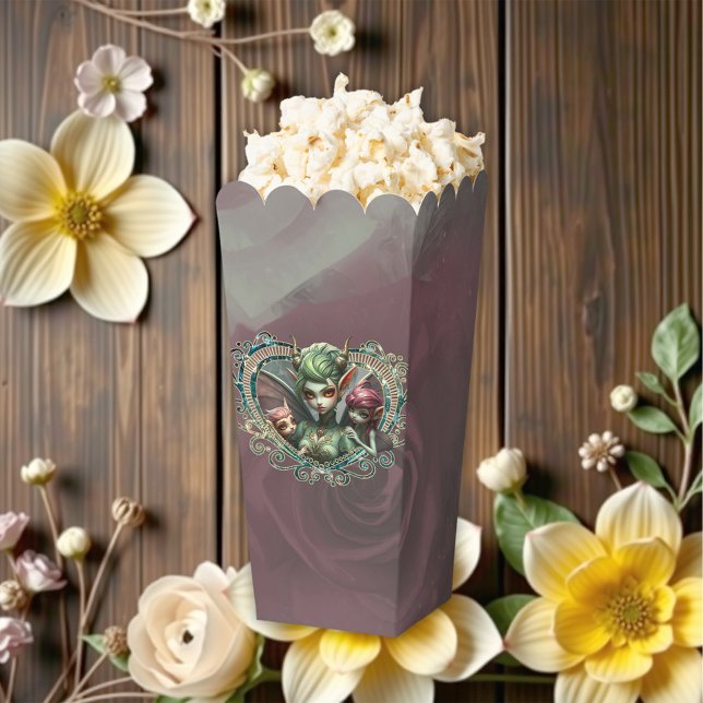 Three fairies, the companions of the magic heart.  favor box (Creator Uploaded)