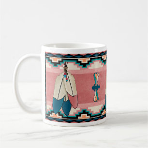 Three Feather Coffee Mug