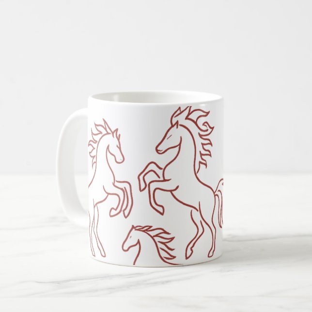 Three Fire Horse Mug 2026 (Devant gauche)