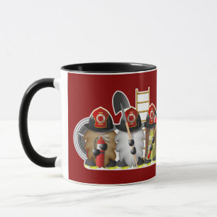 Three Firefighter Gnomes Mug