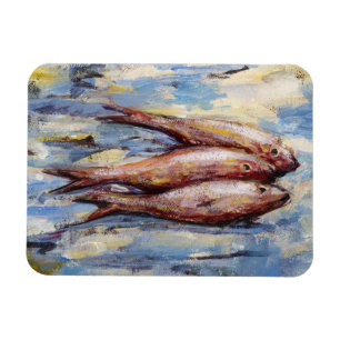 Three Fish Magnet