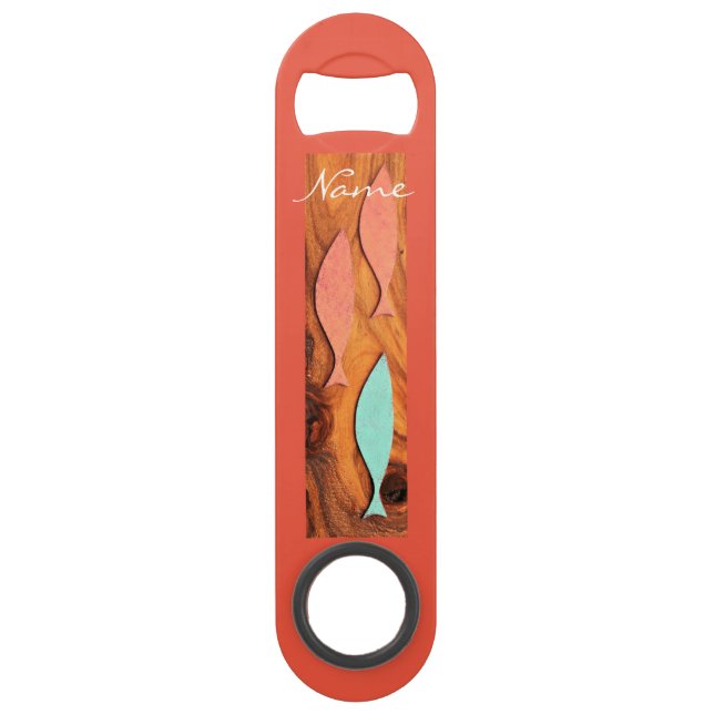 Three Fish Pattern Thunder_Cove Bar Key (Front)
