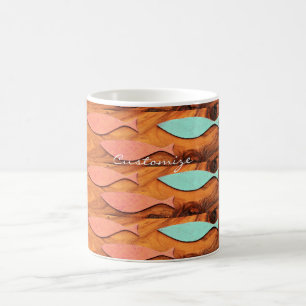 Three Fish Pattern Thunder_Cove Coffee Mug