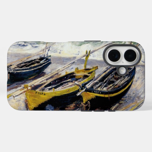 Three Fishing Boats Case-Mate iPhone Case (Back (Horizontal))