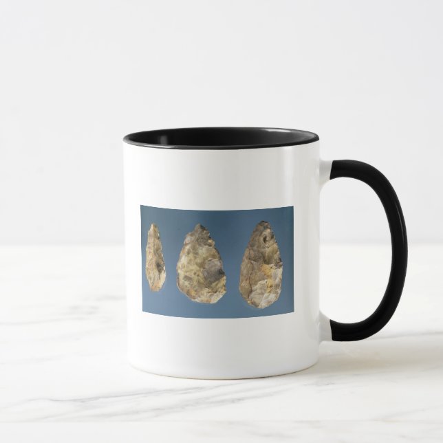 Three flint tools mug (Right)