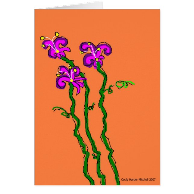 Three Flowers #1 (Front)