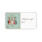 Three French Girls Party Stickers Tags