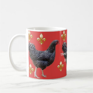 Three French Hens, 3rd Day of Christmas mug