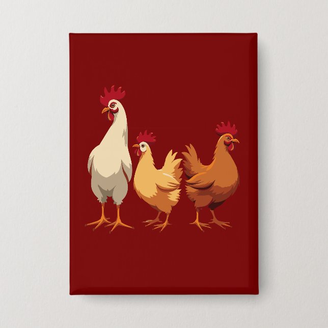 Three French Hens Cut-Out Stencil-Style (Front)