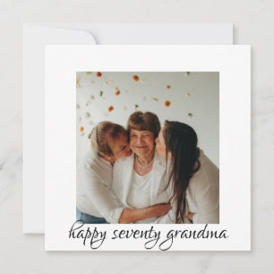 Three generation happy birthday grandma