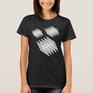 three geometric squares design T-Shirt