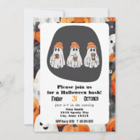 Three Ghost Halloween Bash Party
