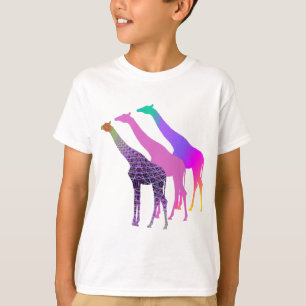 Three Giraffes Design 5 T-Shirt