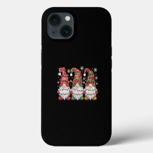 Three Gnomes Buffalo Plaid Red Christmas iPhone 13 Case