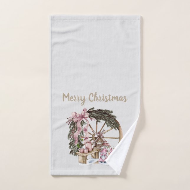 Three Gnomes Hand Towel (Hand Towel)