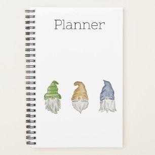 Three Gnomes Spiral Soft Cover Planner 5.5 x 8.5