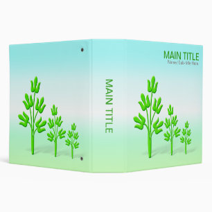 Three Green Trees (2.0in) Binder